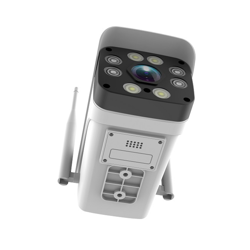 720P 1080P outdoor 8 lights dual light source day and night full color cloud storage voice intercom wireless monitoring